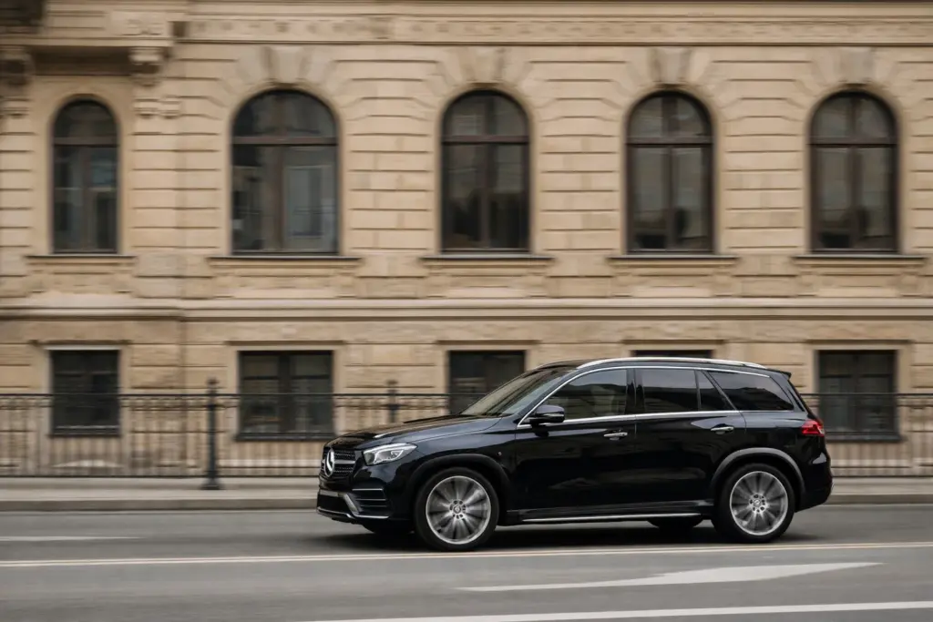 Seattle black car quote of a luxury sedan
